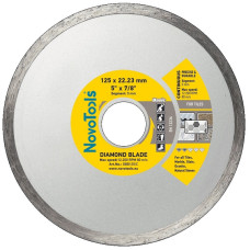 Алмазний круг  NovoTools  Basic 125 мм*5 мм*22,23 мм Плитка (DBB125/C)