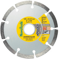Алмазний круг  NovoTools  Basic 125 мм*7 мм*22,23 мм Сегмент (DBB125/S)
