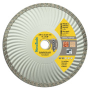 Алмазний круг  NovoTools  Basic 230 мм*7 мм*22,23 мм Турбоволна (DBB230/TW)