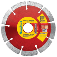 Алмазний круг NovoTools Professional 125 мм*10 мм*22,23 мм Сегмент (DBP125/S)