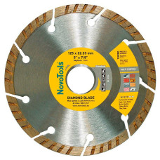 Алмазний круг  NovoTools  Standard 125 мм*7 мм*22,23 мм Турбо (DBS125/T)