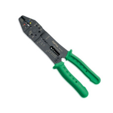 Кліщі для обтискання клем та зняття ізоляції TOPTUL DIBB1009 (DIBB1009)