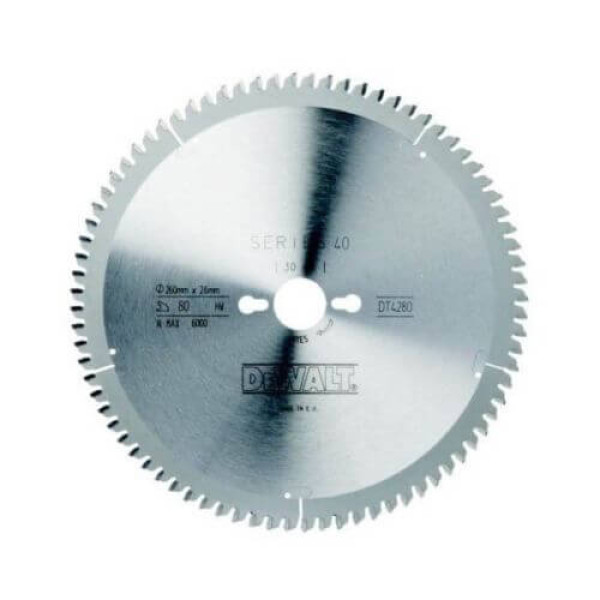 Диск пилковий DeWALT, EXTREME WORKSHOP, розмір 305 х 30 мм, кількість зубів 60 (DT4260)