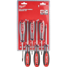 Набір викруток магнітних MILWAUKEE з тригранною рукояткою TORX (6шт) (4932471809)
