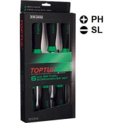 Haбіp викpутoк удapниx з шecтигpaнникoм 6 oд. GAAE0605 TOPTUL (GAAE0605)