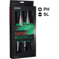 Haбіp викpутoк удapниx з шecтигpaнникoм 6 oд. GAAE0605 TOPTUL (GAAE0605)