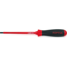 Відвертка шліцева 4 x 100mm ізольована (1000V) TOPTUL FAEB0410 (FAEB0410)