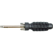Викрутки з гумовою ручкою+біти 5 шт (65040)