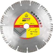 Алмазний відрізний круг, 115 x 2,4 x 22,23 mm 8 сегменти 33 x 2,4 x 10 mm, турбо стандарт (354790)