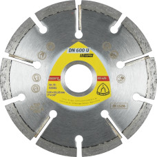 Алмазний відрізний круг, 115 x 6 x 22,23 mm 9 сегменти 32 x 6 x 7 mm, стандартна зубчастість (330631)
