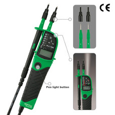 Тестер напруги мультифункціональний з цифровим дисплеєм 12~690V AC/DC TOPTUL (EAAA0169)