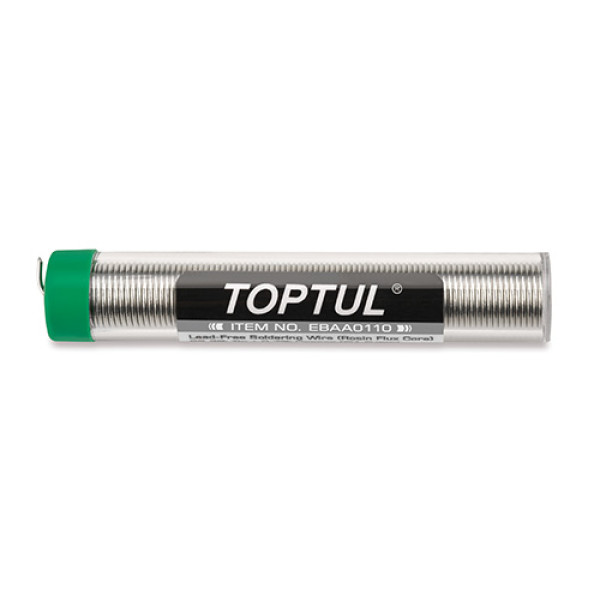 Дріт паяльний олов'яний d1мм в тубі TOPTUL EBAA0110 (EBAA0110)