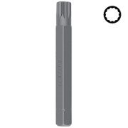 Hacaдкa (бітa) 10мм L75мм Spline M6 FSFB1206 TOPTUL (FSFB1206)