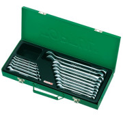 Haбіp ключів кoмб. 16 шт. 6-24мм (metal box) GAAD1602 TOPTUL (GAAD1602)