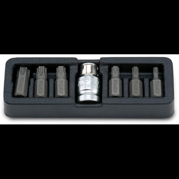 Набір біт 10мм TORX T25-T55 7од. (GAAT0705)