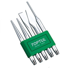 Haбіp вибивaчів і зубил 5 шт. GAAV0501 TOPTUL (GAAV0501)