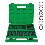 Набір біт TORX, HEX, SPLINE, RIBE, SQ 60од. TOPTUL GCAI6003 (GCAI6003)