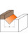 915.160.11B Фреза HM D=16 I=12,7 A=90 S=8 + верхній підшипник (915.160.11B)