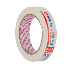 Стрічка малярська 25 мм, 40м, біла (DM-2541)