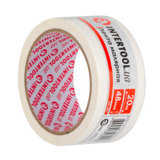 Стрічка малярська 48 мм, 20м, біла (DM-4821)