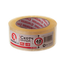 Скотч прозорий 48 мм*200м*44мкм (KT-0904)