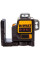 Рівень лазерний лінійний DeWALT, 10.8/12В XR Li-Ion, зелений луч, вага 0.44 кг, 1 акумулятор 2 Аг, ЗП, валіза (DCE089D1G)