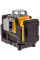 Рівень лазерний лінійний DeWALT, 10.8/12В XR Li-Ion, зелений луч, вага 0.44 кг, 1 акумулятор 2 Аг, ЗП, валіза (DCE089D1G)