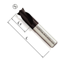 Свердло d8mm, L45mm для висвердлювання точкового зварювання (JJAX0817)