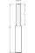 Фреза з подвійним заглибленням TCT 12mm (P-78754)