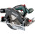 Пила дискова ручна акумуляторна KS 18 LTX 57 METABO (601857890)