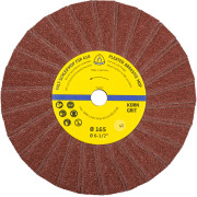 Пелюстковий шліфувальний круг, 165 x 14 mm зерно 220 однорядний 2 пластини в пакеті (26033)
