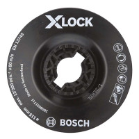 Опорна тарілка Bosch X-Lock з затискачем 115 мм м'яка (2608601711)