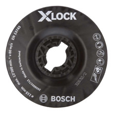 Опорна тарілка Bosch X-Lock з затискачем 115 мм середня (2608601712)