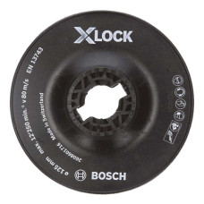 Опорна тарілка Bosch X-Lock з затискачем 125 мм груба (2608601716)