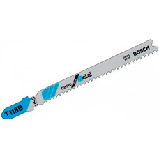 Пилка Bosch по металу T 118 B, 1,9-2,3×92 мм, 100 шт (2608631965)