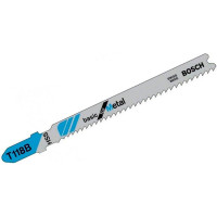 Пилка Bosch по металу T 118 B, 1,9-2,3×92 мм, 5 шт (2608631014)