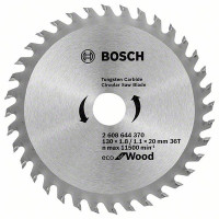 Пиляльний диск Bosch по дереву ECO WO 130x20/16-36T (2608644370)