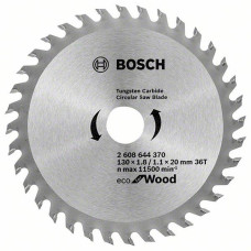 Пиляльний диск Bosch по дереву ECO WO 130x20/16-36T (2608644370)