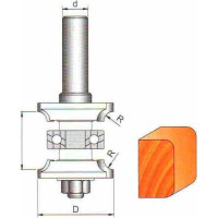 Фреза ГЛОБУС 3517 set R5 кромочна кальовочна комбінована (3517-set-R5-G)