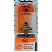 Фреза ГЛОБУС 2106 R4 кромочна кальовочна (2106-R4-G)