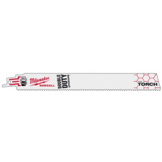 Полотна для шаб. пилок Torch по мет/кол.мет-2-8мм,нерж ст-2-4мм,метал труба ф10-160,L=230мм, 1шт (48005788)