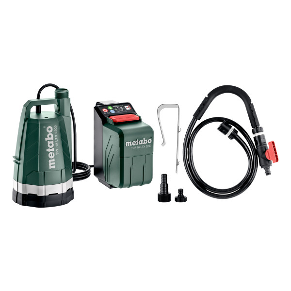 Насос занурювальний акумуляторний TPF 18 LTX 2200 METABO (601729850)