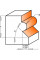 Фреза HM R=4 D=23,8 I=19,05 S=12 A=45 (961.601.11)