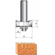 Фреза ГЛОБУС 1023 Z3 h5 кромочна фальцева (1023-Z3-h5-G)