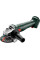Кутова шліфувальна машина акумуляторна W 18 L 9-115 METABO (602246850)