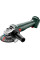 Кутова шліфувальна машина акумуляторна W 18 L 9-125 Quick METABO (602249840)