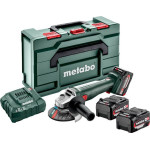 Кутова шліфувальна машина акумуляторна W 18 L 9-125 Quick METABO (602249960)