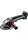Кутова шліфувальна машина акумуляторна WB 18 LT BL 11-125 Quick METABO (613054850)